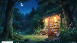 森林的夜晚