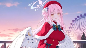 圣园未花（圣诞版）-夕阳萝莉