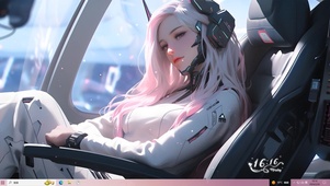 赛博可爱少女