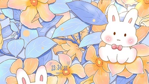 治愈护眼可爱兔子