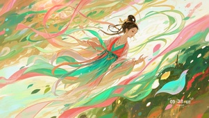 花漾壁纸云裳逐梦