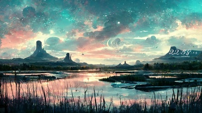 唯美梦幻星空之夜