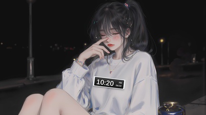 月光下的静谧独白