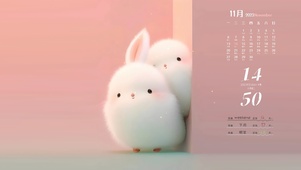 毛茸茸小兔