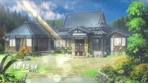 护眼房屋景色