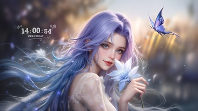 花若盛开蝴蝶自来