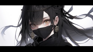 黑衣少女