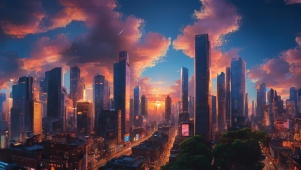 都市风景