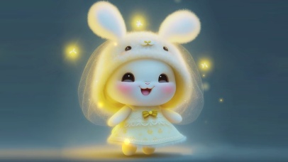 荧光中的小可爱