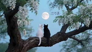 猫咪背影 治愈