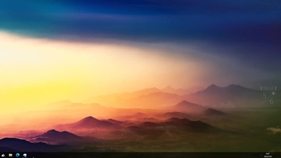 4K意境-幻彩云雾山峦（变色）