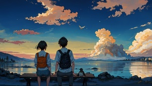 浪漫晚霞