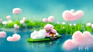 湖心云朵小屋