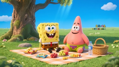 海绵宝宝快乐露营