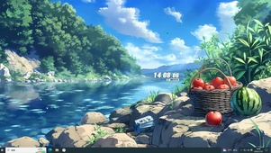 宫崎骏画风夏天