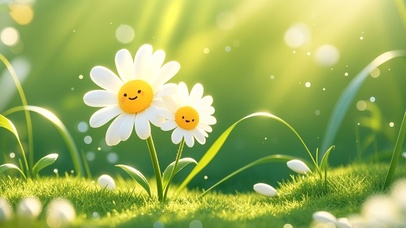 护眼可爱小太阳花