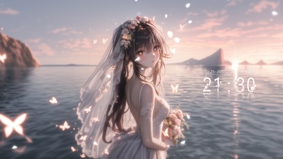 原神丨胡桃丨浪漫婚纱丨