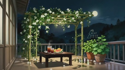 夜晚蝉鸣