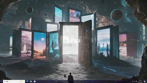 虚空里通往异世界的传送门