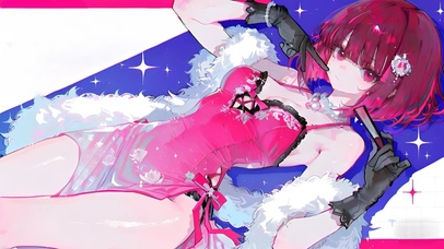 有马加奈-4k旗袍少女