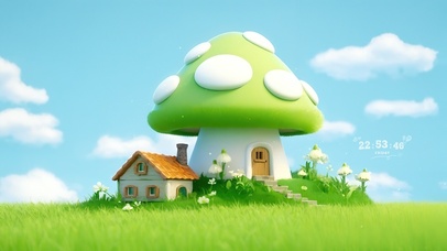 小清新治愈蘑菇屋