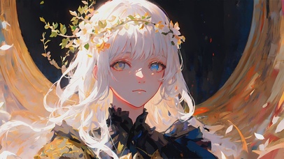 清纯可爱二次元美少女