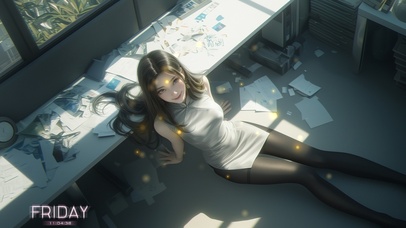 她的笑容是花园中最盛开的花朵