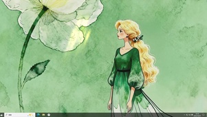 花影绘卷-桌面主题