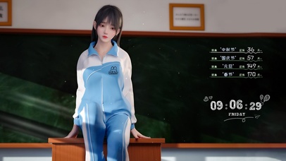 4K清纯校服女孩