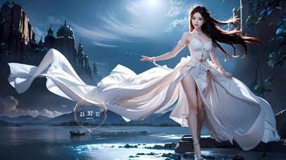 美女系列—长裙美少女