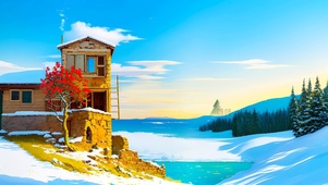 雪后美景