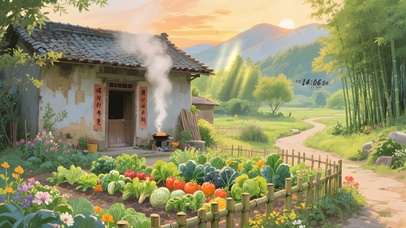 唯美的田园风景