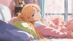 午睡少女