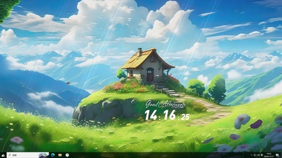 动漫插画小屋-桌面主题