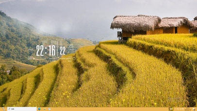 5k金黄色的稻田