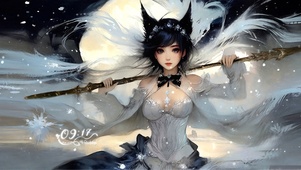 黑狐少女