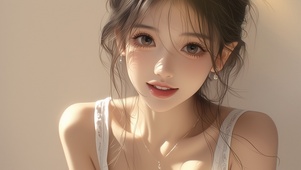 清甜美女哦
