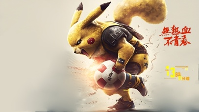 暴力守门员 比卡丘