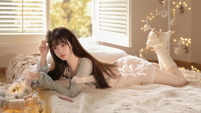 4k可爱治愈女孩