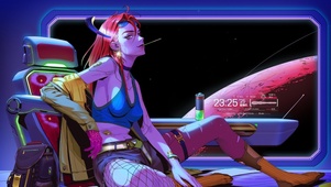 飞船旅行少女