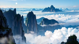 云海翻滚
