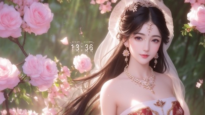 4K唯美古风气质女神