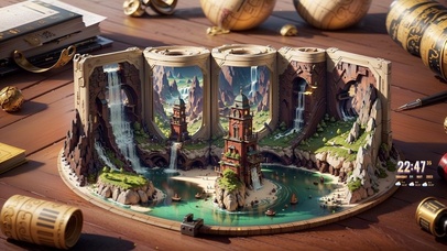 4K微缩自然景观