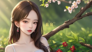 小清新美女