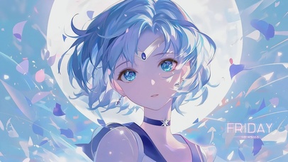 月光下的唯美少女——水野亚美