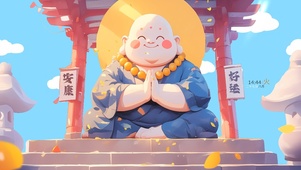 弥勒佛保佑