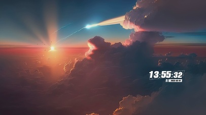 云上夕阳