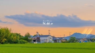 4K唯美乡村田园风景