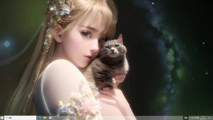 4k少女与猫