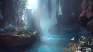下溪流